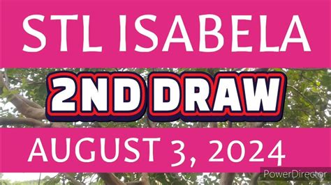stl isabela result|2nd Draw .